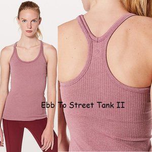 Lululemon Ebb to Street tank top